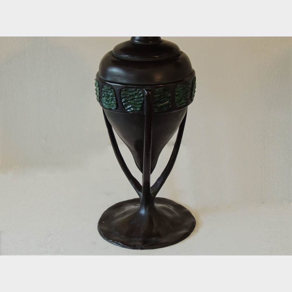 Lampada_Tiffany_Bambù_Base Lampada da Tavolo stile Tiffany