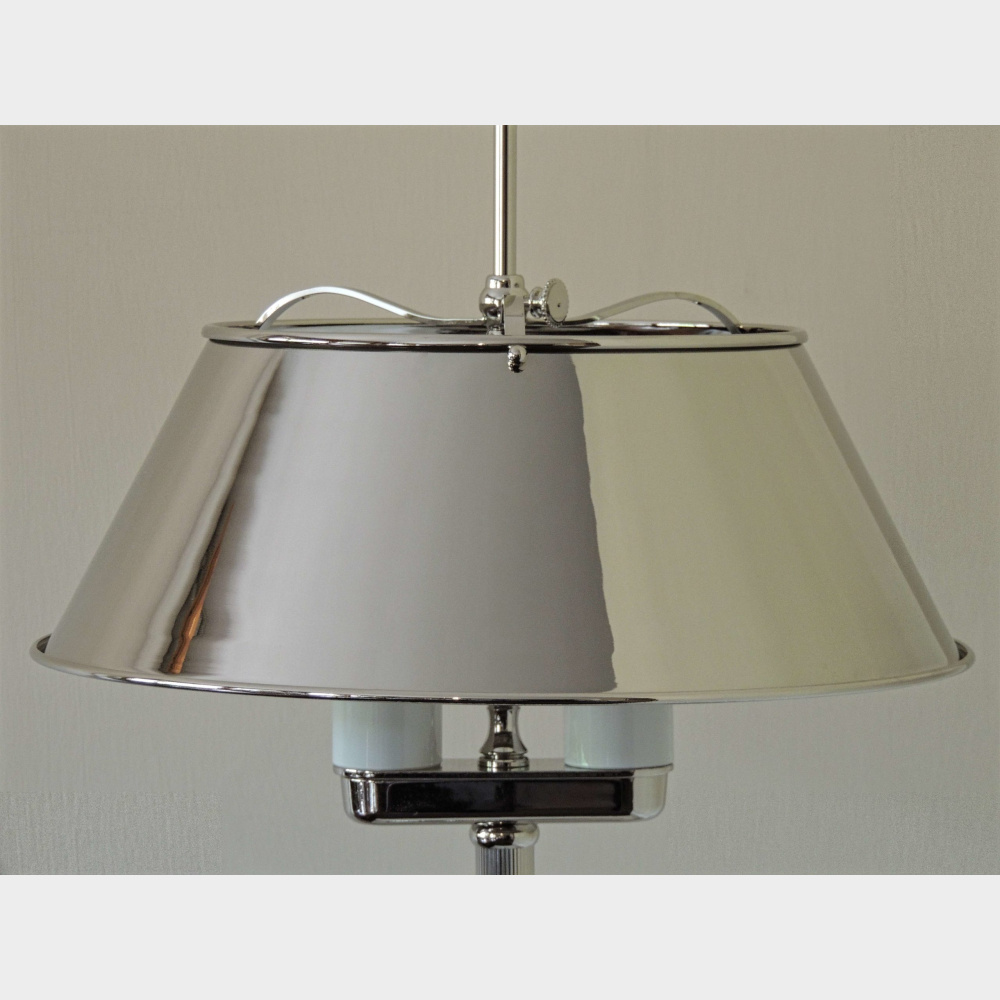 Bouillotte_lamp_cap_brass Lampada da Tavolo Bouillotte, Paralume