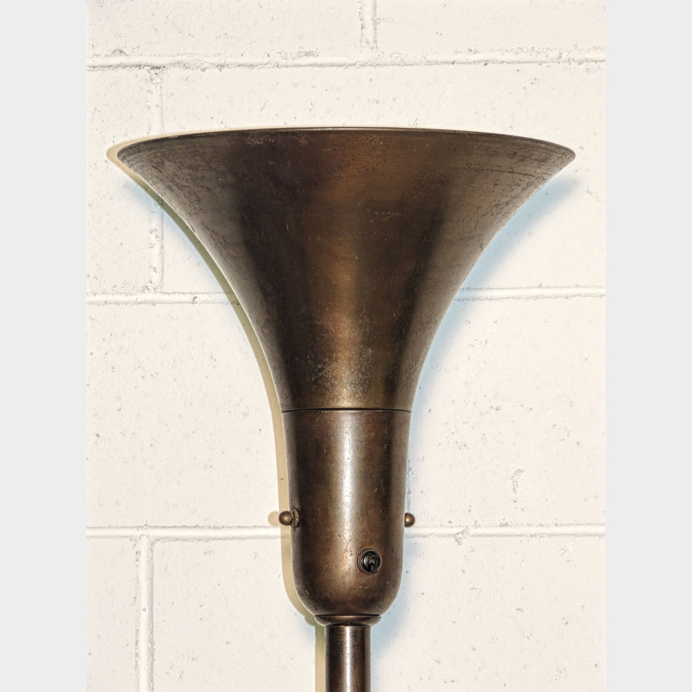 Lampada da Terra Luminator d'Epoca, cono