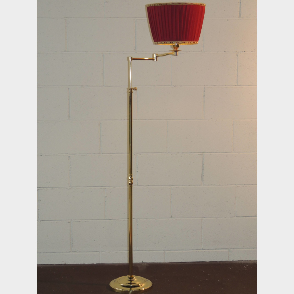 Paralume Rosso, Lampada da Terra