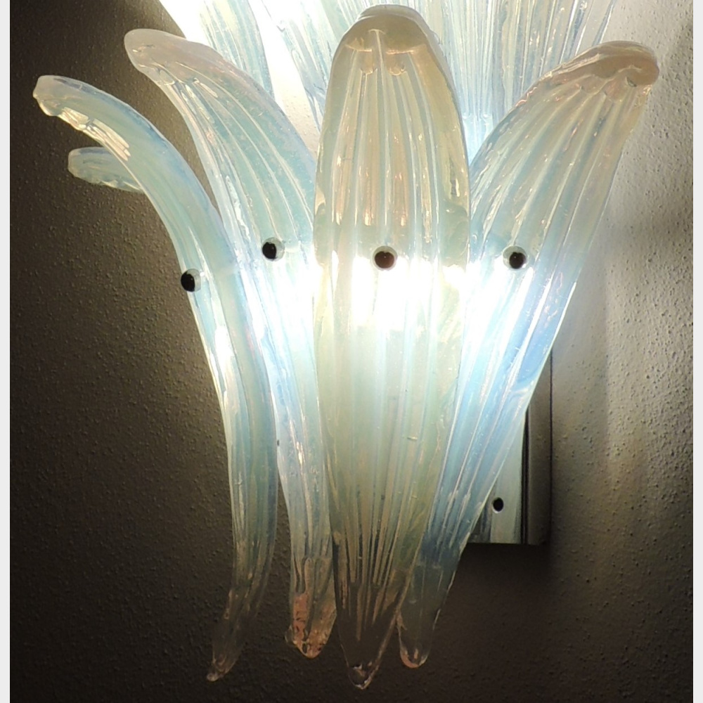 Applique Piumette in Vetro di Murano