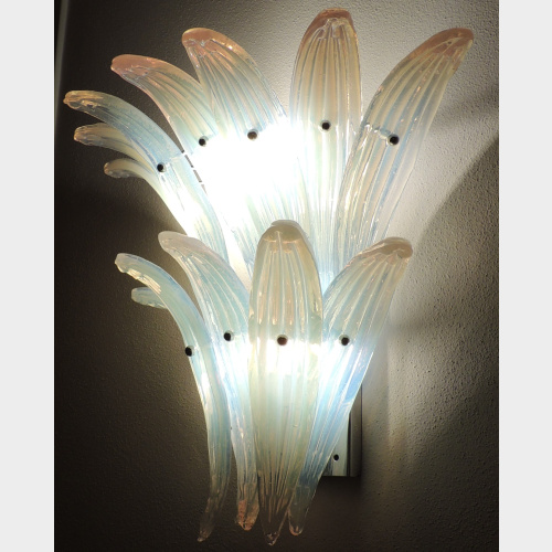 Applique Piumette in Vetro di Murano