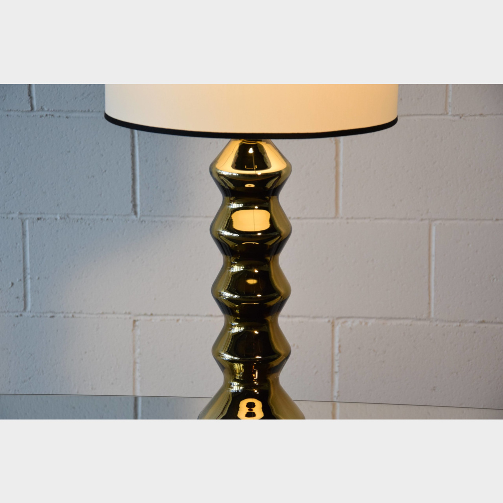 Lampada da tavolo in vetro di murano