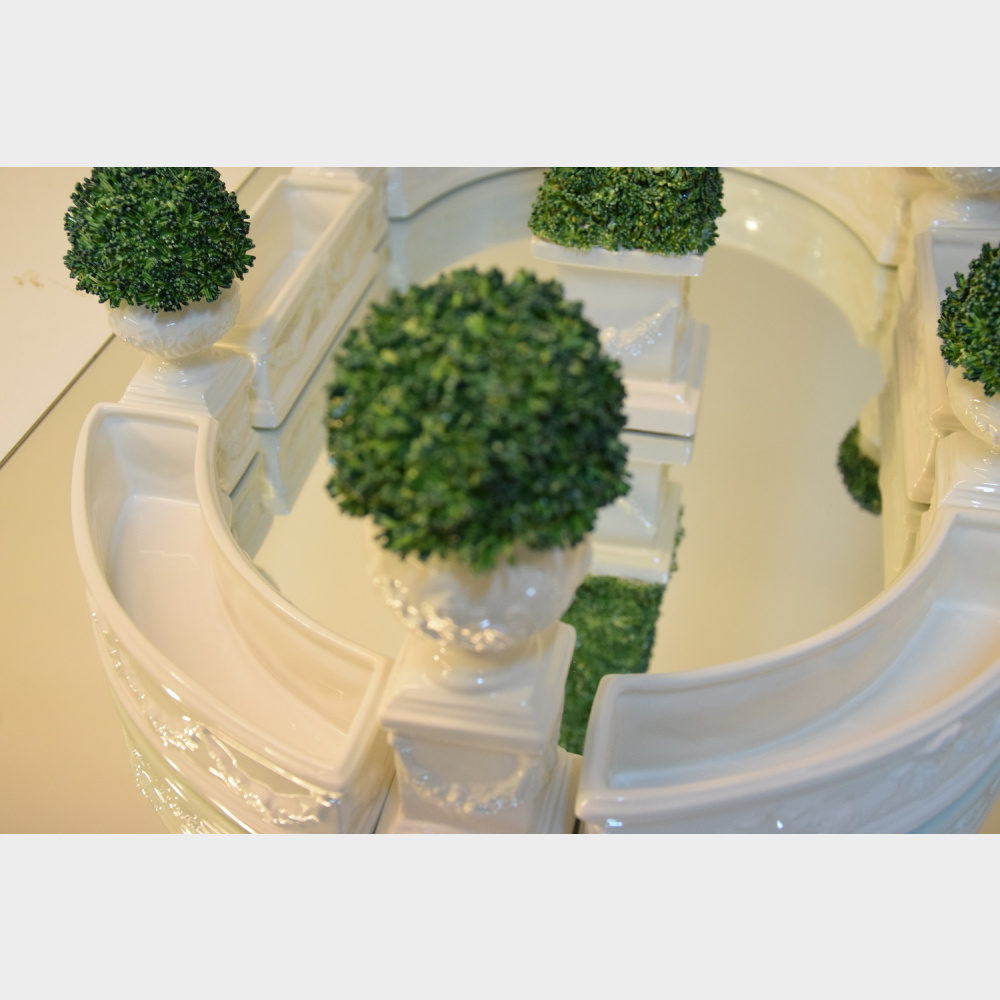 Giardinetto in Ceramica, Dettaglio