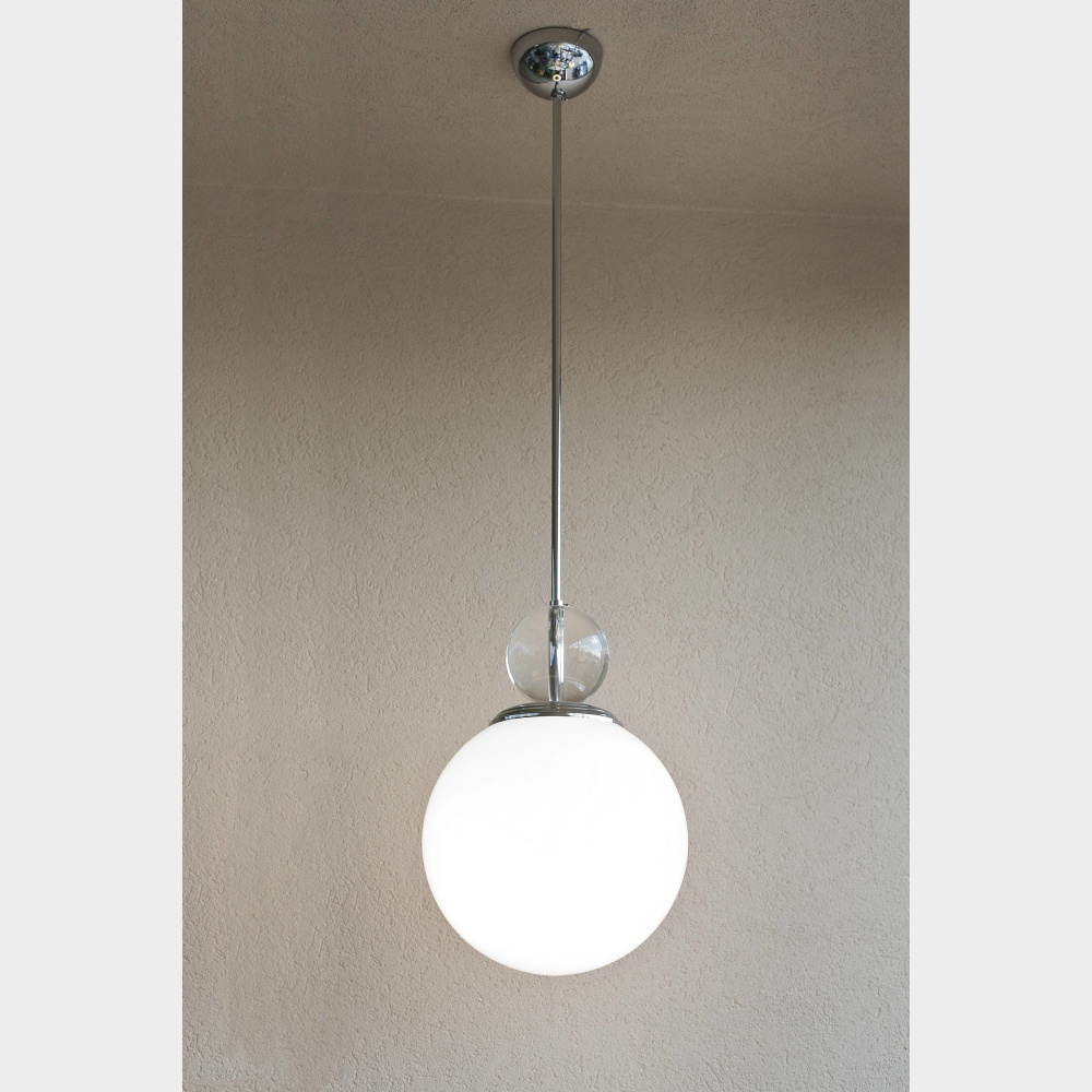 Sfera sospensione bianca