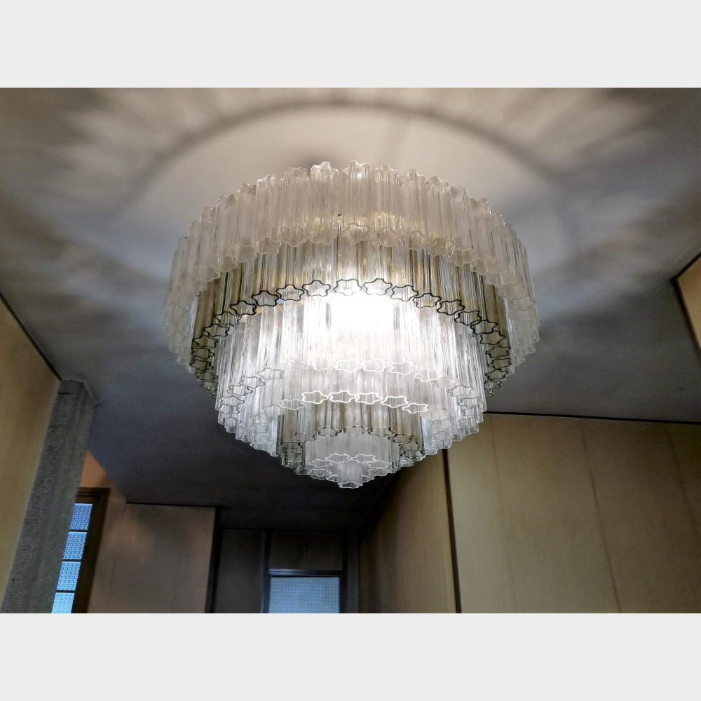 lampadario venini buona Lampadario Venini d'Epoca