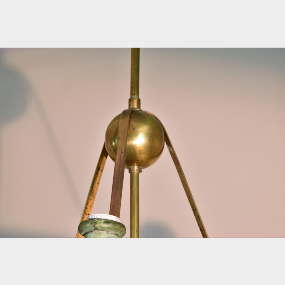 Lampadario d_epoca stile Giò Ponti dettaglio