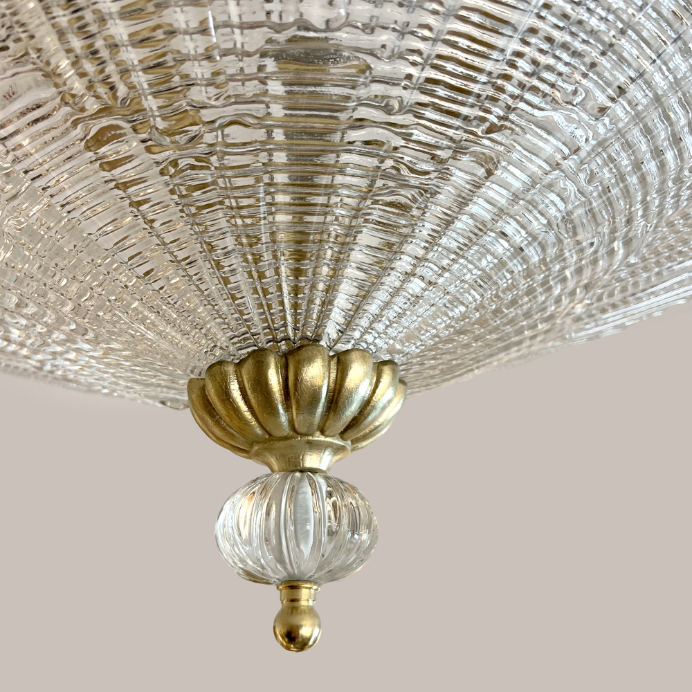 Plafoniera a stella otto punte art. LS24 P rossi illuminzione vicenza (4)